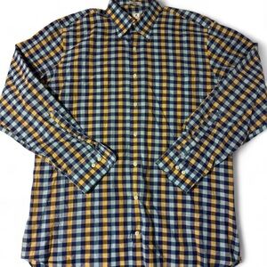 Peter Millar Multicolor Checkered Button Down Shirt
